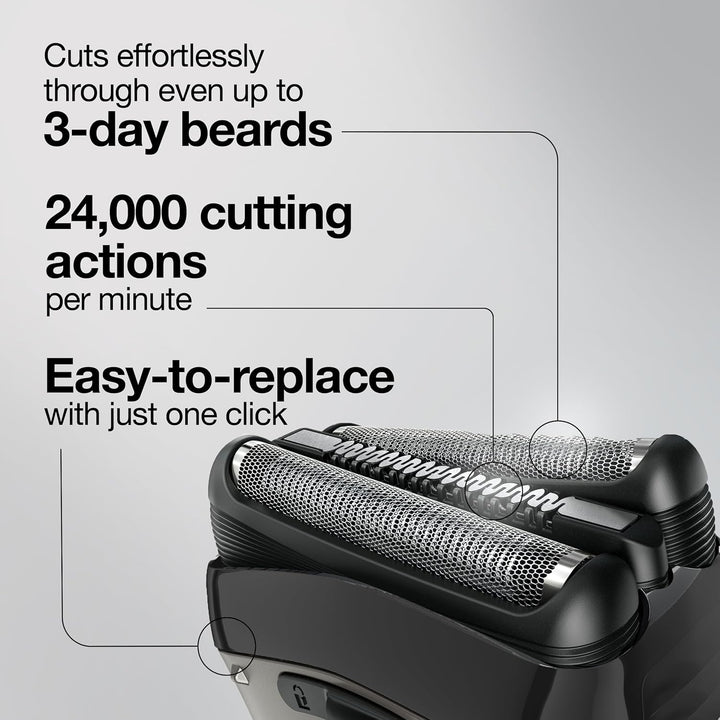 Braun Series 3 32B Ersatzteile, Folie KOPF Rasierer 70B, 70B