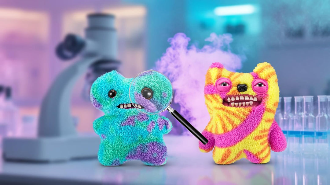 Fuggler Laboratory Misfits von ZURU Funny Ugly Monster, Plüsch, zum Sammeln, Spielzeug (Annoyed Alie