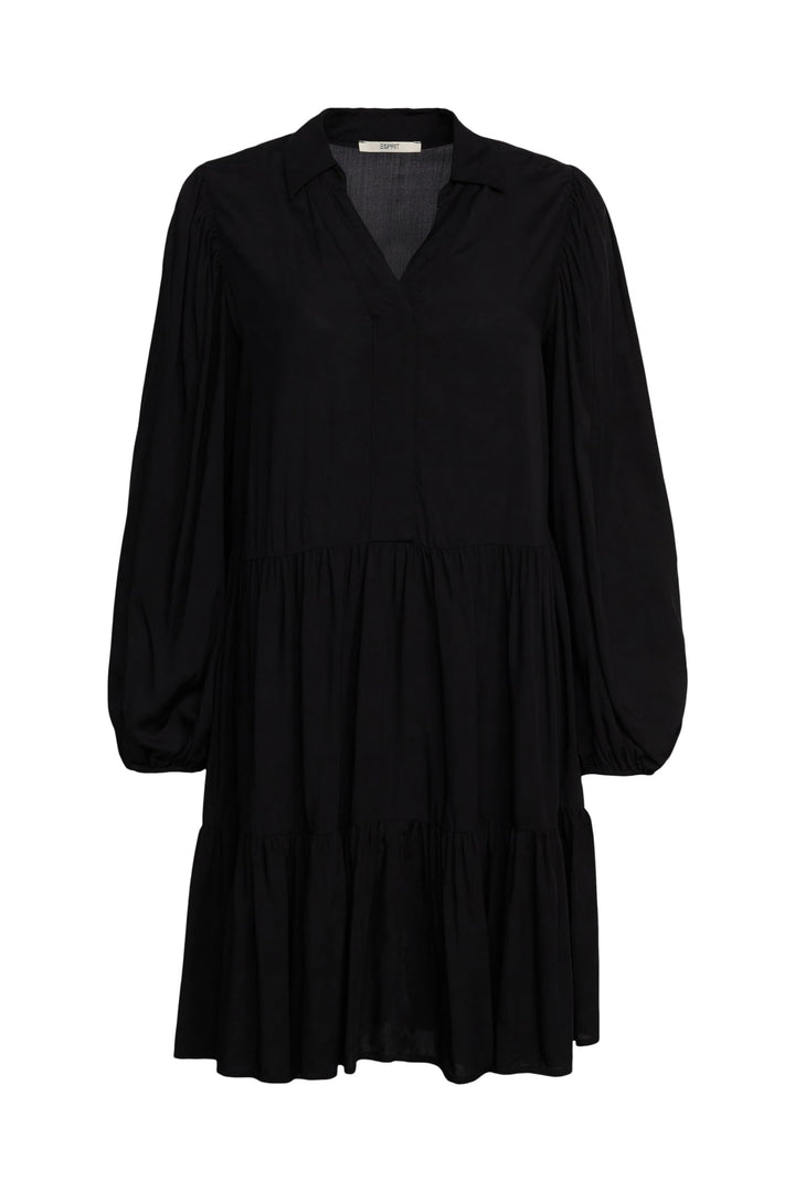 ESPRIT Damen Kleid 38 001/Black, 38 001/Black