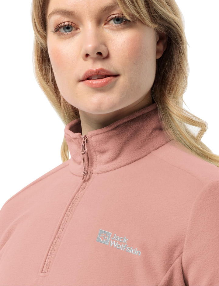 Jack Wolfskin Damen Gecko Fleecepullover Rose Dawn S, Rose Dawn S
