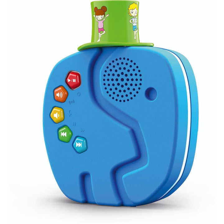 TechniSat TECHNIFANT - Audioplayer und Bluetooth-Lautsprecher für Kinder (inkl. Nachtlicht, mit MP3