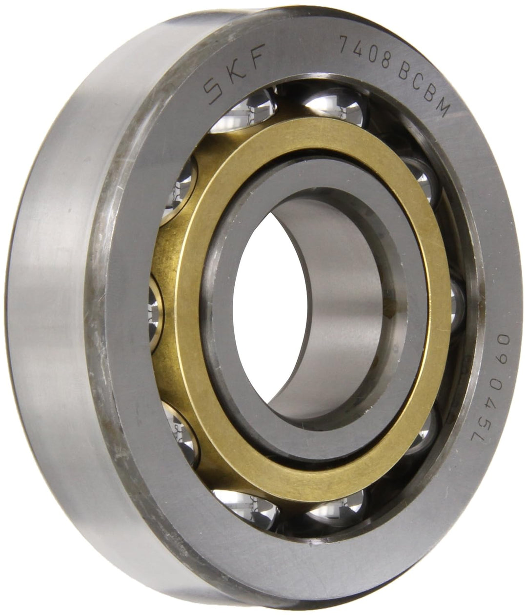 SKF 7408 BCBM Radial-Kugellager, eckig, Stahl
