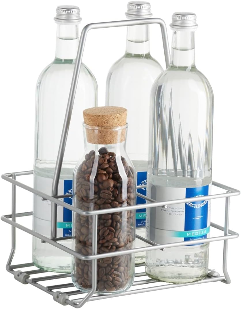 SO-TECH® Flaschentragekorb mit Bodengleitern für 4 Flaschen, für 4 Flaschen
