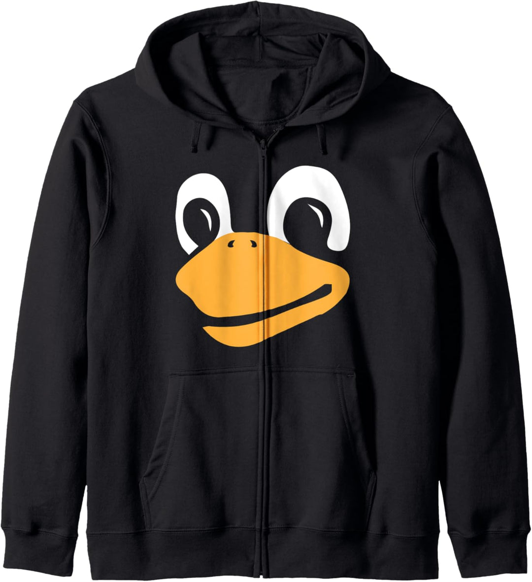 Lord and Saviour Tux Pinguin Linux Maskottchen Face Freedom Kapuzenjacke