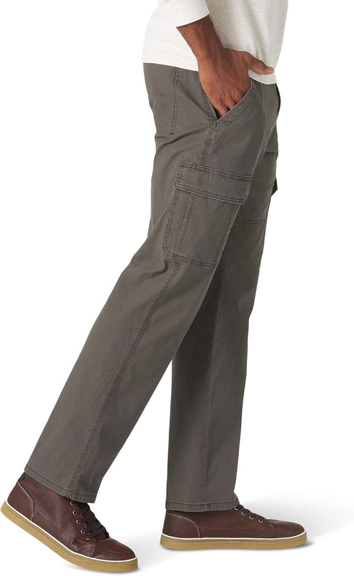 Wrangler Authentics Herren Stretch-Cargo Lässige Hose 29W / 30L Braunoliv, 29W / 30L Braunoliv