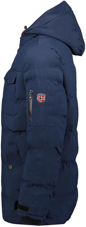 Geographical Norway Aldesto Men - Winterjacke Herren Warme Steppung Mann Herbst Winter - Warme Mante