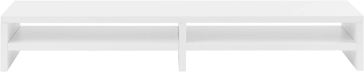 boho office® ergonomischer Monitoraufsatz, Bildschirmerhöhung, Monitorständer, Tischaufsatz mit viel