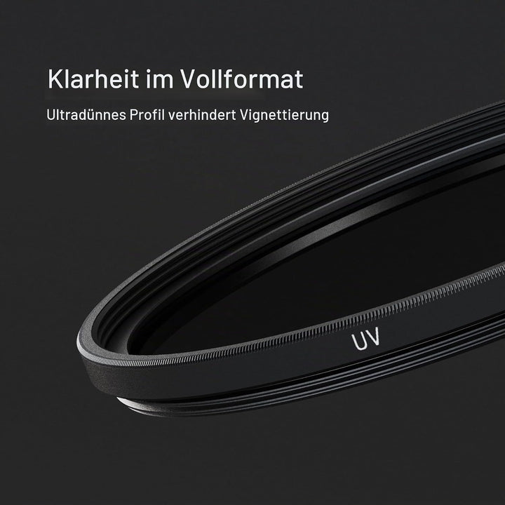 Urth 77 mm UV Filter (Plus+) 77mm Schwarz, 77mm Schwarz