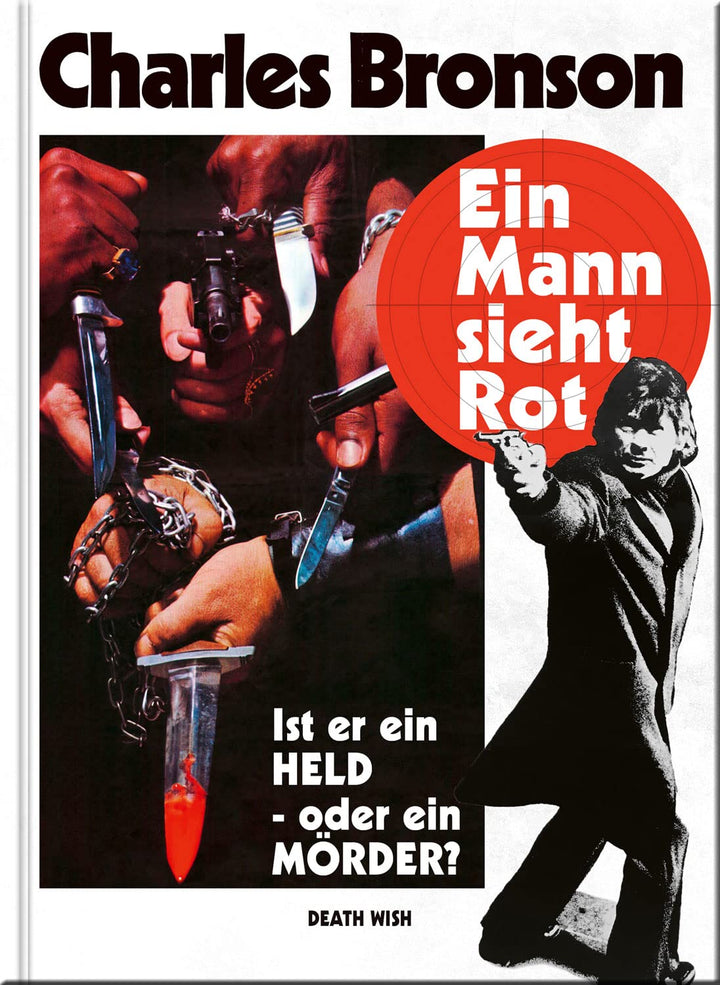 Death Wish - Ein Mann sieht rot [Blu-Ray] - uncut - auf 333 Stück limitiertes Mediabook Cover E, Blu