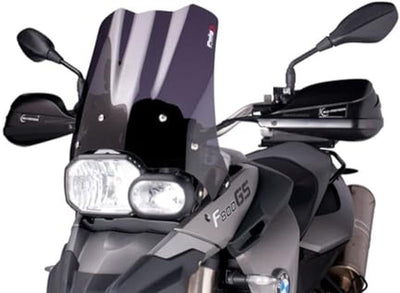 Puig 4670F Kuppel Touring BMW F650gs/F800gs 08-14, Transparent/Dunkelgrau Rauch Transparent / Dunkel