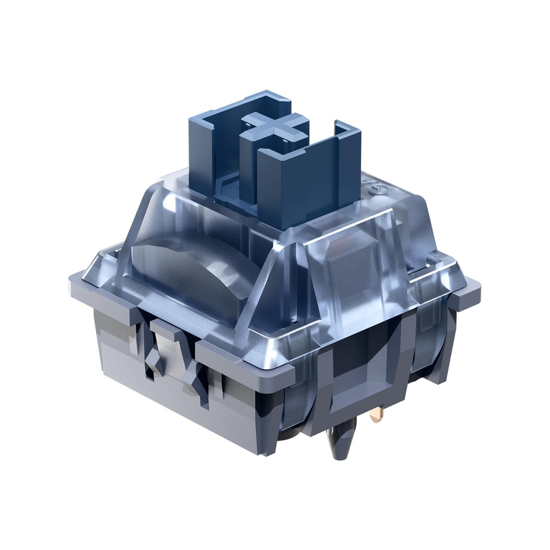GK GAMAKAY Tactile Silent-Schalter mit LED Diffuser für Mechanischer Tastatur, 3 Pin Pre-lubed Switc