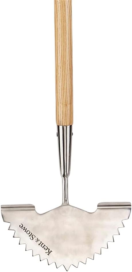 Kent & Stowe Rasenkantenstecher – Kantenschneider aus Edelstahl zum Schneiden von Rasenkanten, Kante