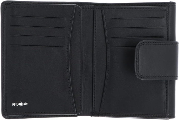 Golden Head Polo - Geldbörse 8cc 12 cm RFID schwarz, Schwarz