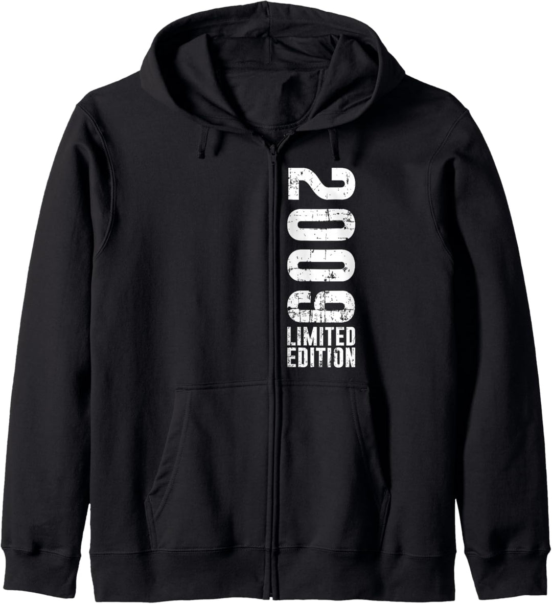 Geburtstag Design Limited Edition und Vintage 2009 Kapuzenjacke