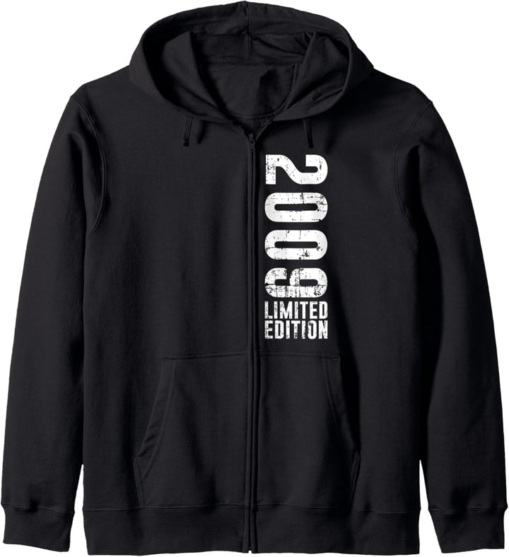Geburtstag Design Limited Edition und Vintage 2009 Kapuzenjacke