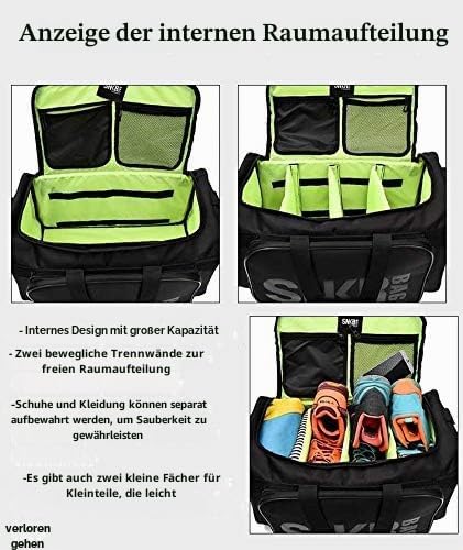 ARTFILIF Sneaker-Tasche, Turnbeutel, Sportbeutel, Duffle Bag für Reisen, Schuhbeutel für Reisen, Tur