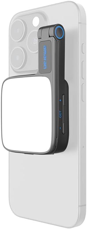 Amaran Go Magnetisches Selfie-Telefonlicht, kompatibel mit MagSafe & Qi2 Magneten, Dual-LED-Lichtque