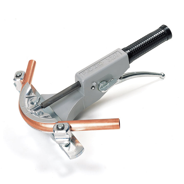 RIDGID 18741 Modell 326 Ratschenbieger für Kupferrohre von 10 mm bis 22 mm, Schnelleinstellbarer Roh