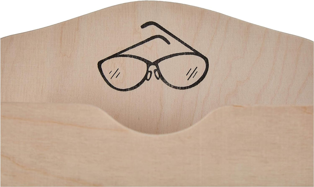 eliga Brillenablage für 4 Brillen mit Bildmotiv, 1 Stück (1er Pack)