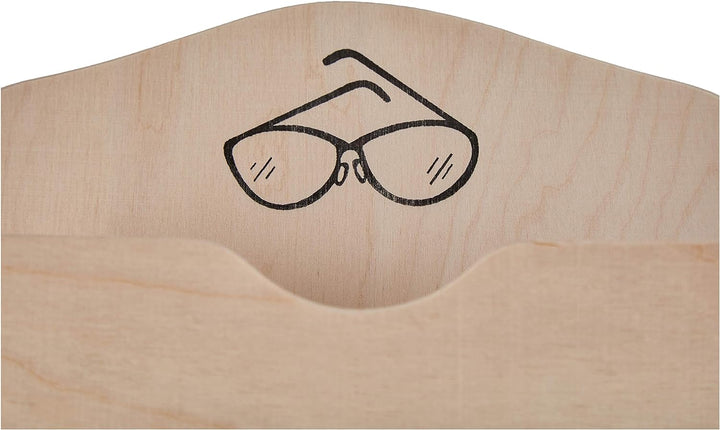 eliga Brillenablage für 4 Brillen mit Bildmotiv, 1 Stück (1er Pack)