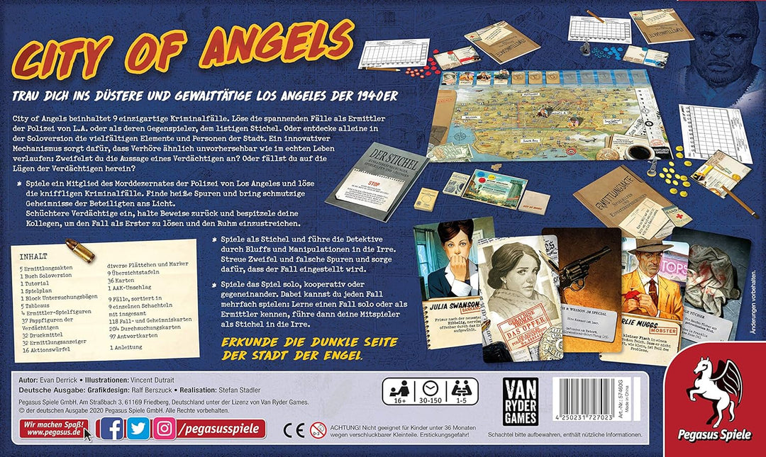 Pegasus Spiele 57460G - City of Angels