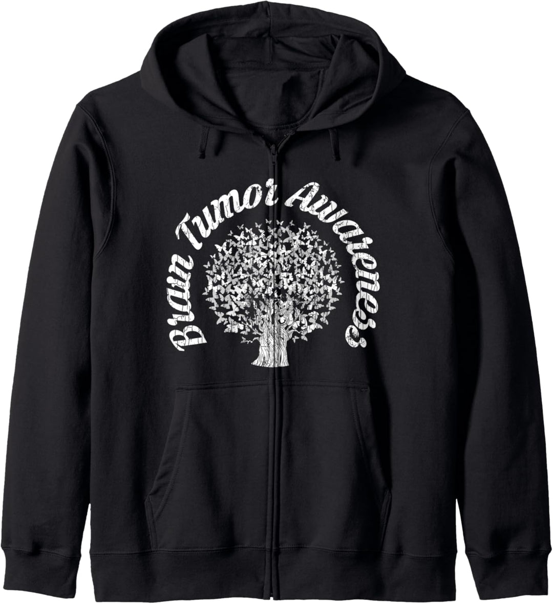 Hirntumor Awareness Geschenk Cancer Gehirn Tumor Kapuzenjacke
