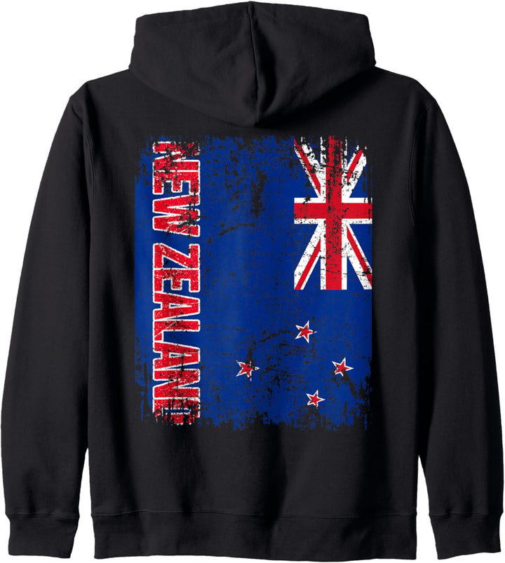 NEUSEELAND Flagge | Damen Herren Kinder NEUSEELAND Kapuzenjacke