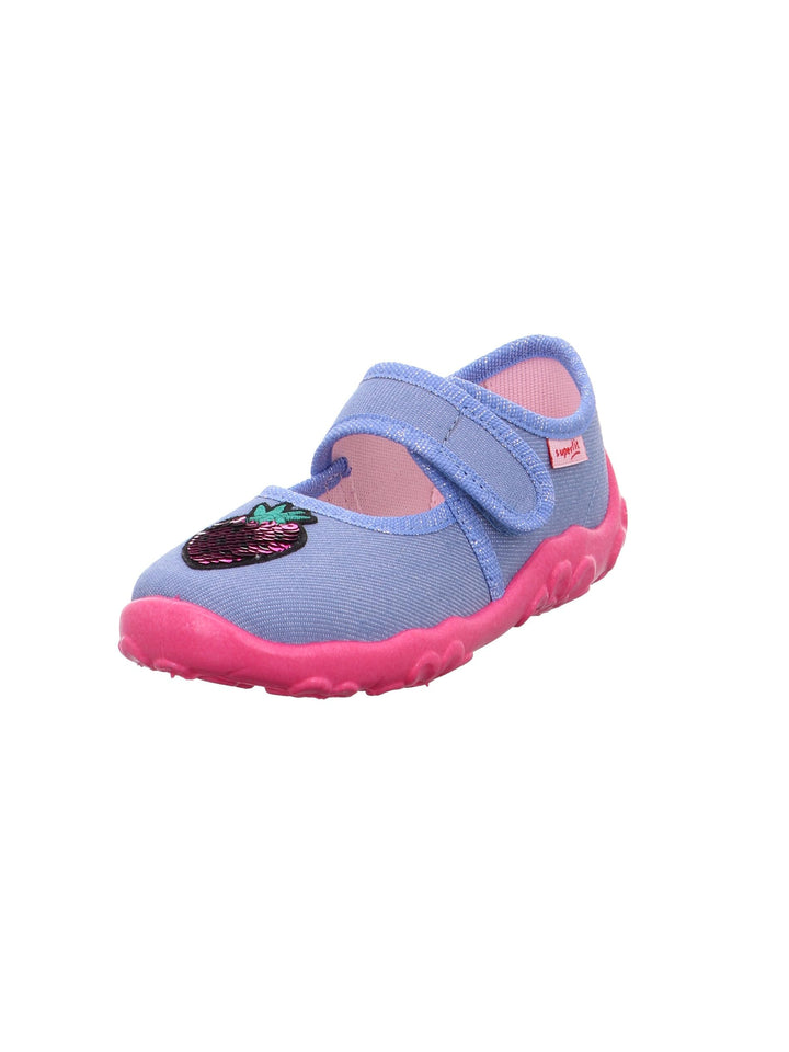 Superfit Mädchen Bonny Hausschuhe 1-800283Hausschuhe 24 EU Blau Pink 8030, 24 EU Blau Pink 8030