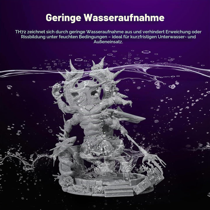 RESIONE TH72 Flexibles, Robustes Harz für 3D-Drucker mit lang anhaltender Zähigkeit und schlagfestem