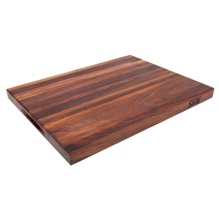 Boos Blocks® WAL R03 Gourmet-Walnussholz-Schneidebrett von John Boos - 51 x 38 x 4 cm - beidseitig v