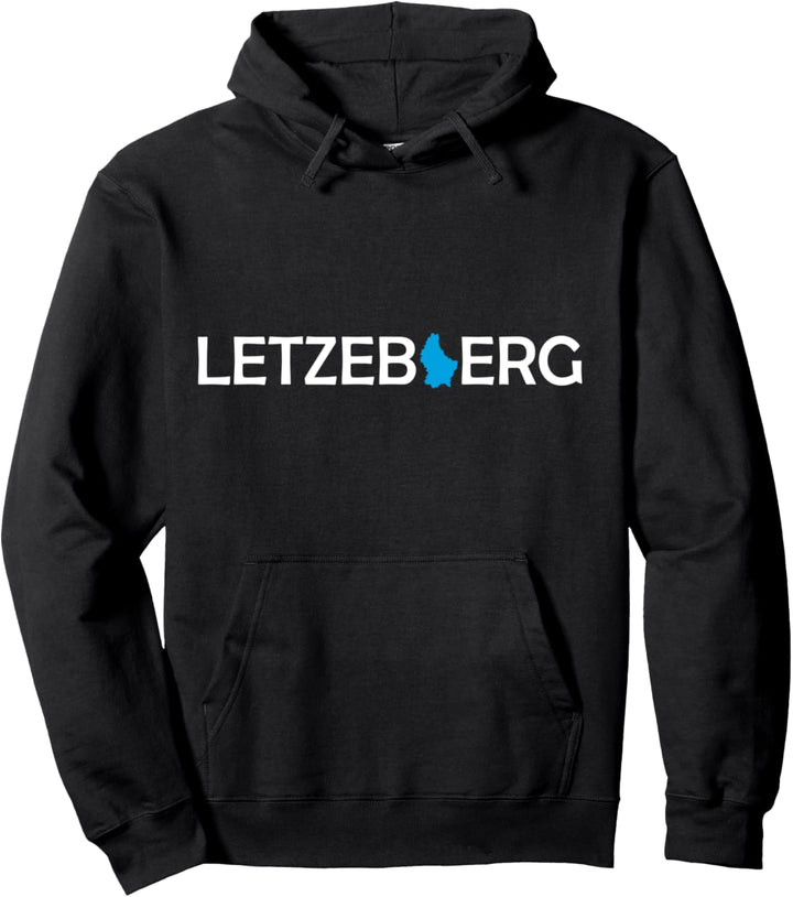 Luxemburg Umriss, Letzebuergesch, Luxemburger, Luxemburg Pullover Hoodie