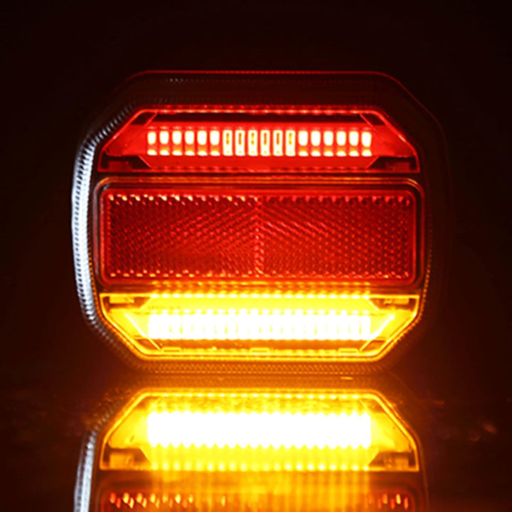 DARKGUARD Rückleuchten für Anhänger LED 10-30V,2 pcs E9 Rücklicht Anhänger KFZ Led 12V, LED Anhänger