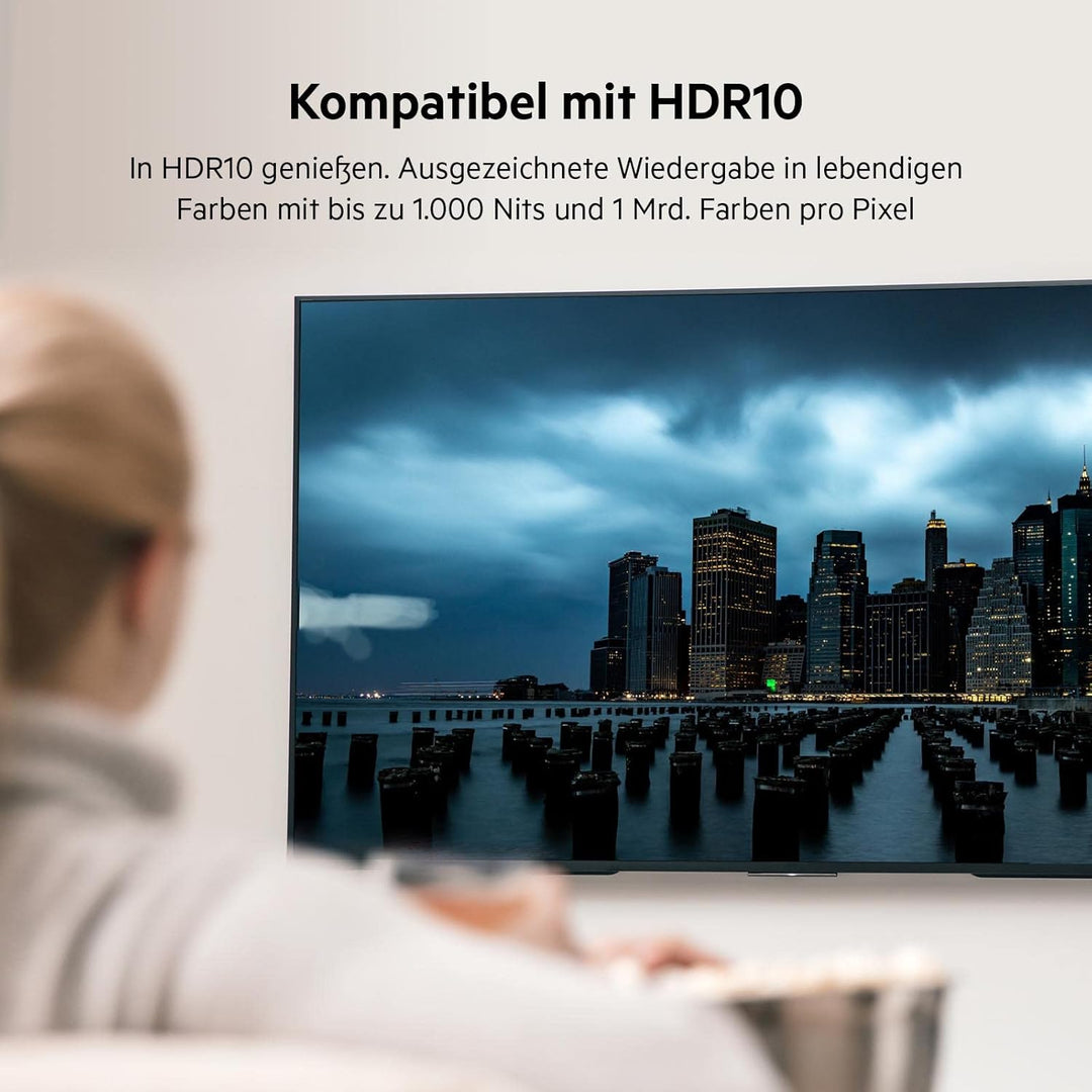 Belkin HDMI/DisplayPort-Adapter, DP 1.2 auf HDMI 2.0-Konverter für 4K-Monitor, 60 Hz, mit HDR 10, ko