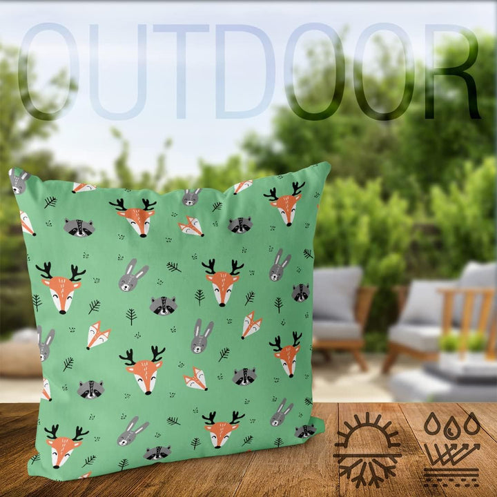 VOID Lustige Tiere Kinder Kissenbezug Kissenhülle Sofakissen Kissen Deko Outdoor-Kissen Dekokissen,
