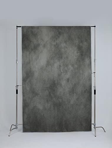 Kate Hintergrund 2x3m Grau Hintergrund Leinwand Fotografie Studio Video Hintergrund Stoff Grau RETR