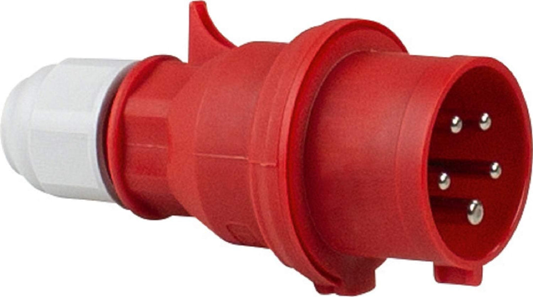 as - Schwabe Starkstormverlängerung – 400 V / 32 A CEE-Stecker &amp; CEE-Kupplung – 10 m Verlängerungsle