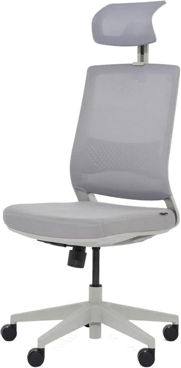 VALKENSTOL M2 Bürostuhl Ergonomisch ohne Armlehne [ohne Kopfstütze] Ergonomischer Bürostuhl Grau Sch