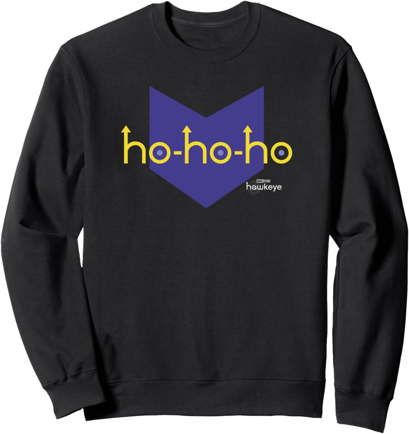 Marvel Hawkeye Weihnachten Ho Ho Ho Logo Sweatshirt