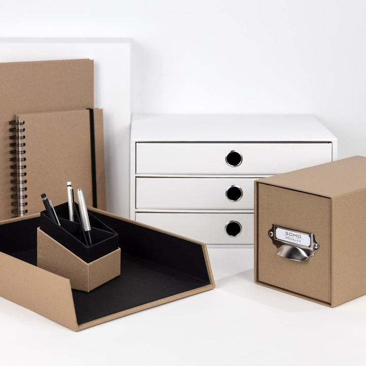 Rössler SOHO CD-Schubladenbox | Schubladen-Aufbewahrungsbox | Organizer mit Schublade | Storage Box