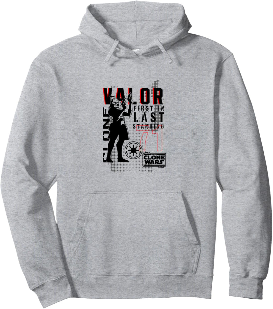 Star Wars: Clone Wars Valor First In Last Standing Pullover Hoodie