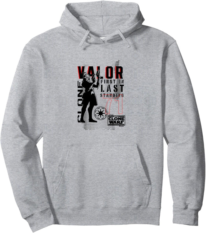 Star Wars: Clone Wars Valor First In Last Standing Pullover Hoodie