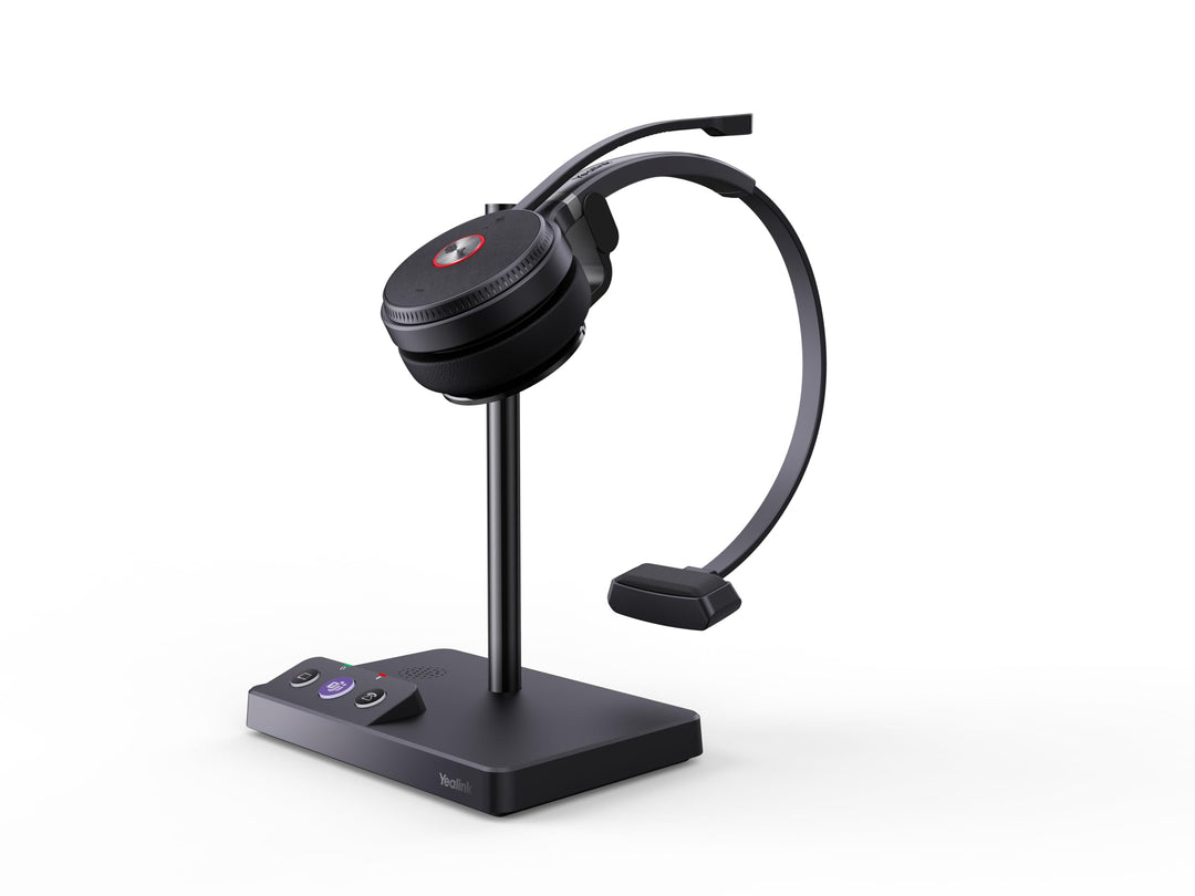 Yealink WH62 Mono DECT Wireless Headset Teams, schwarz WH62 Mono Teams, WH62 Mono Teams