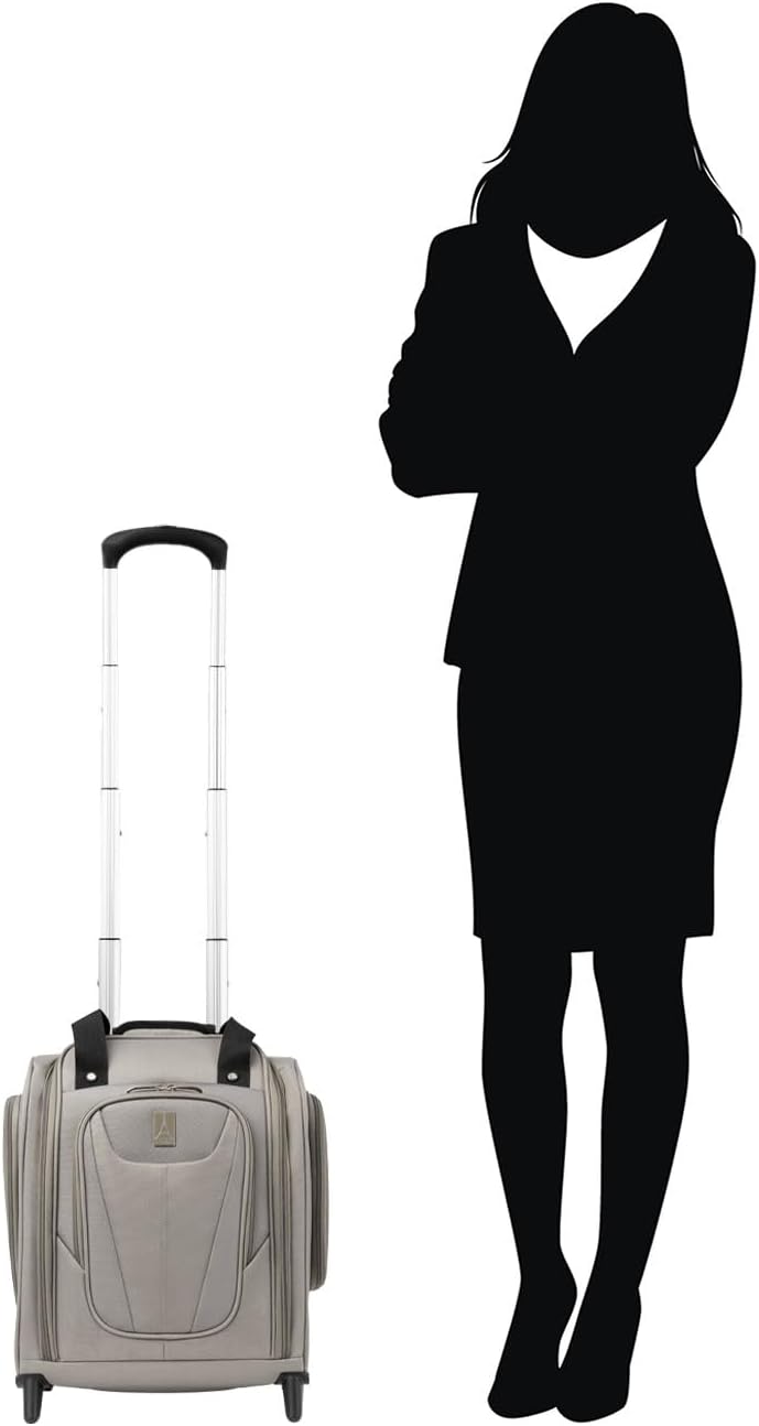 Travelpro Luggage Maxlite 5 Rolling Untersitztasche Kompakte Handgepäcktasche, champagnerfarben, 15-