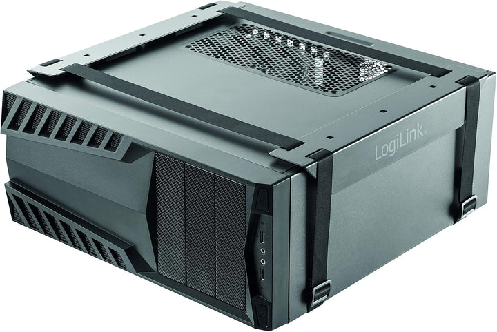 LogiLink EO0009 Einstellbare Untertisch PC-Halterung mit Gurt PC-Halterung (Untertisch-Gurt), PC-Hal