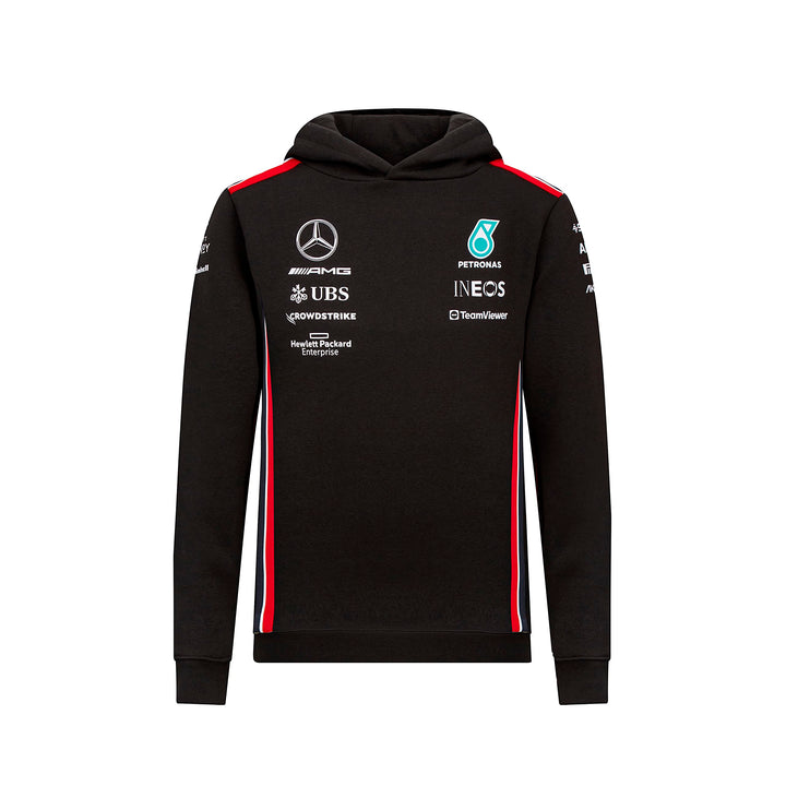 MERCEDES AMG PETRONAS Formula One Team - Kinder 2023 Team-Hoodie 92 Schwarz, 92 Schwarz