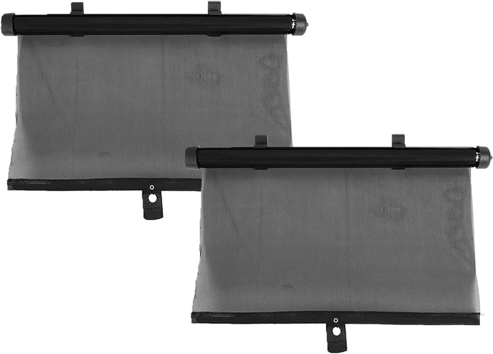 sourcing map Sonnenschutzrollos Sonnenschutz 2 Stück Faltbar Auto 45cmx40cm