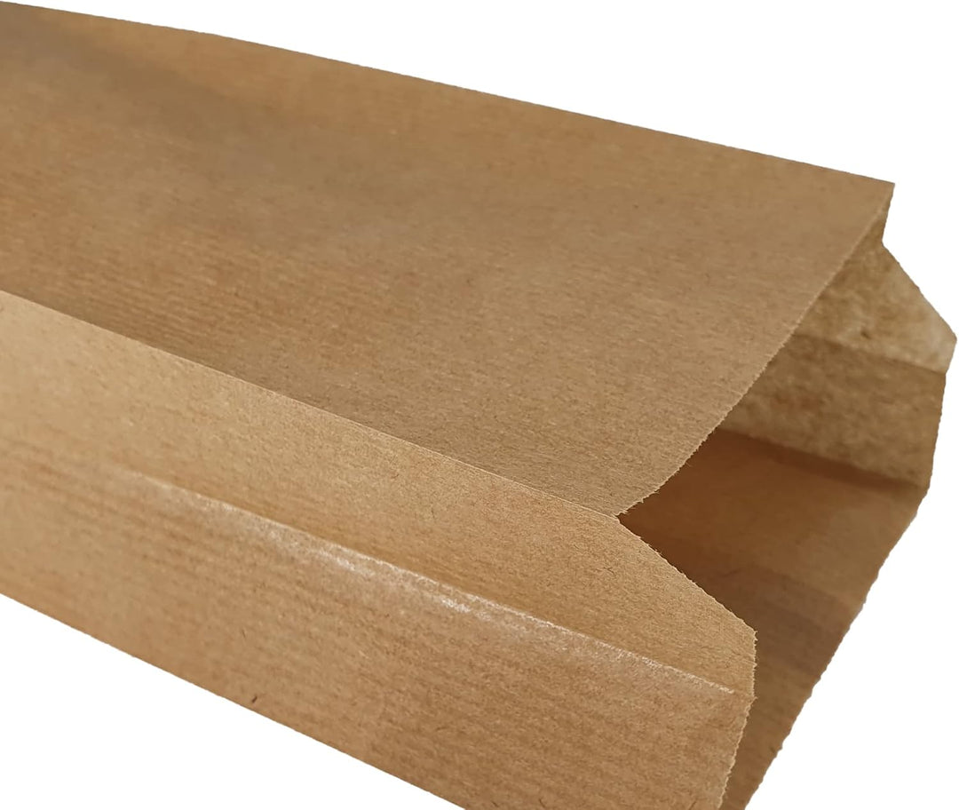 Loxato 1000 Brottüten Papier - Bäckertüten - Butterbrottüten Braun - Brotbeutel - Kraftpapier Tüten