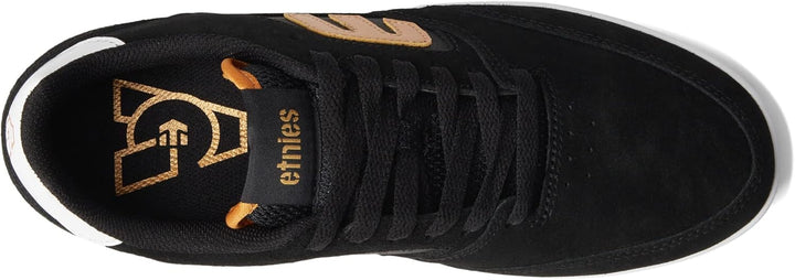 Etnies Herren Veer Skate-Schuh 40 EU Schwarz Gold Weiss, 40 EU Schwarz Gold Weiß