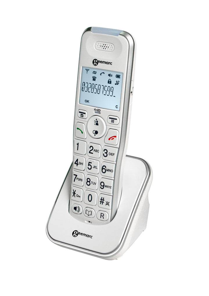 Geemarc Amplidect 295 HS - Zusätzliches Mobilteil für die Amplidect 295 Serie mit grossen Tasten und