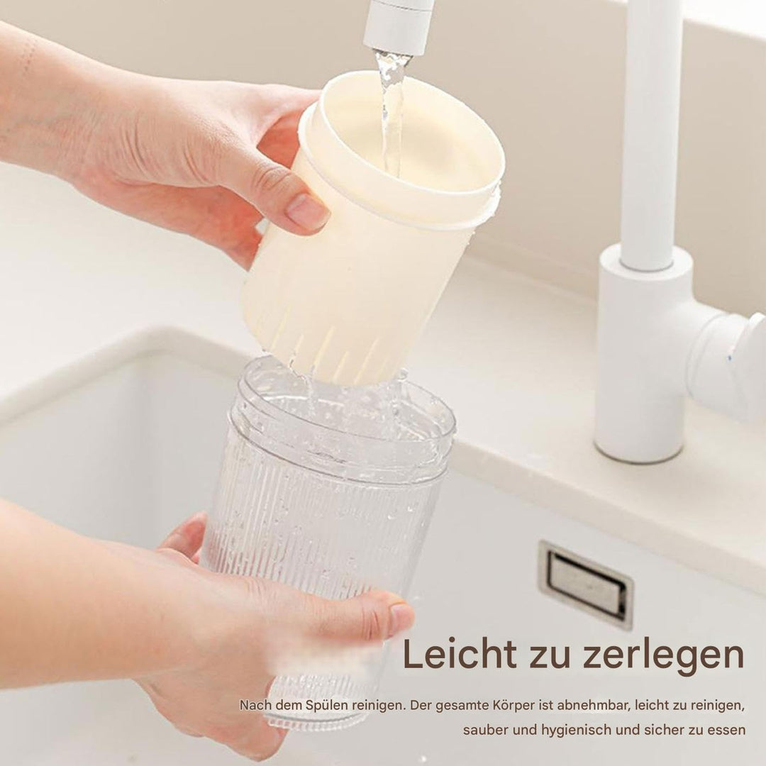 Griechischer Joghurt Sieb, Frischkäsebereiter, Joghurt Sieb Mit Deckel, Waschbar Molkeabscheider, Fü